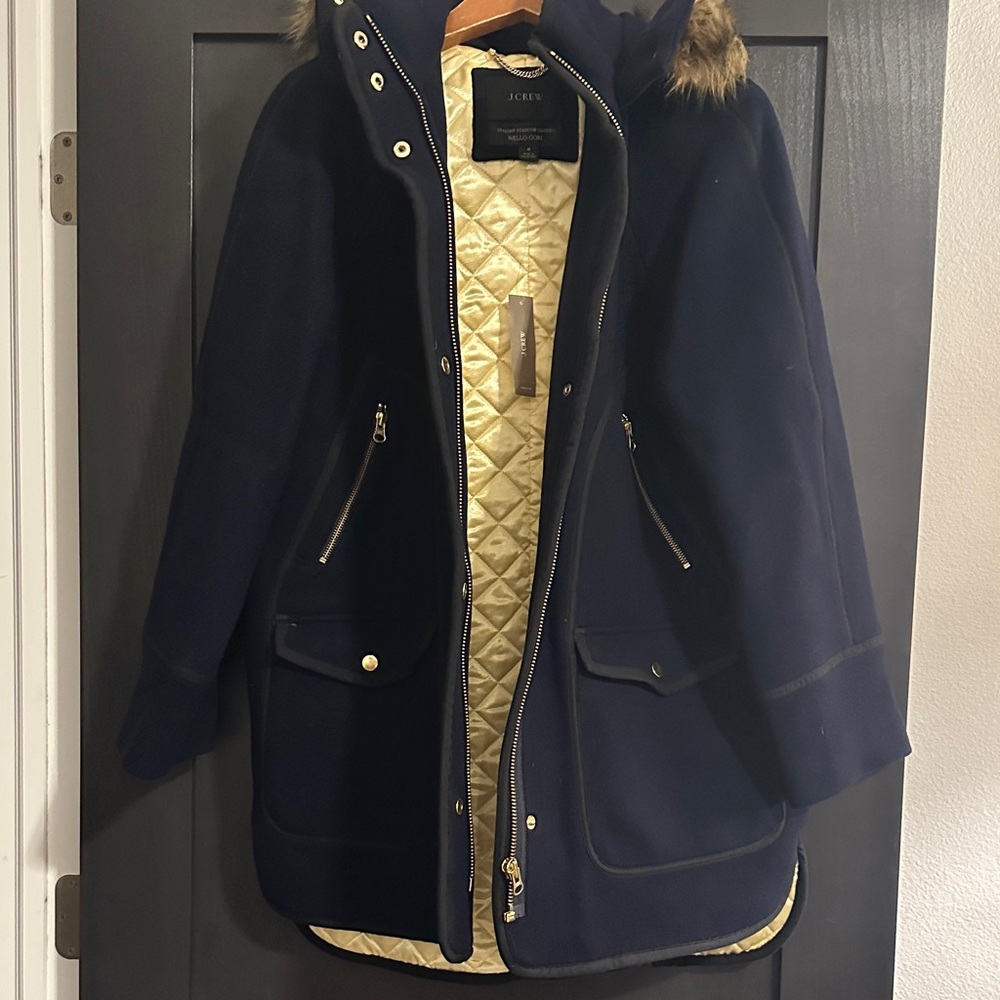 J. Crew Women's Wool Coat Parka